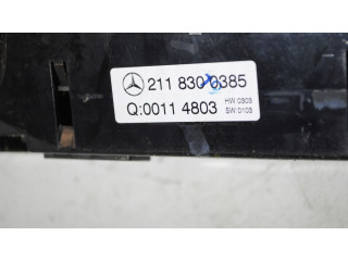 Блок управления климат-контролем 2118300385   Mercedes-Benz E W211