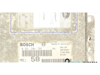 Блок управления двигателя 9631528780, 0261204788   Citroen Saxo