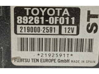 Блок управления 892610F011, 2190002591   Toyota Verso