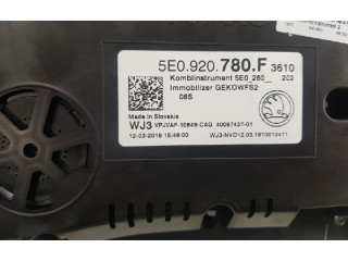 Přístrojová deska  Skoda Octavia Mk3 (5E) 2019 5E0920780F, 5E0920780F  