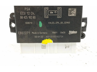 Pojistková skříňka Řídící jednotka BSM 9842516380   Opel Corsa F 2022