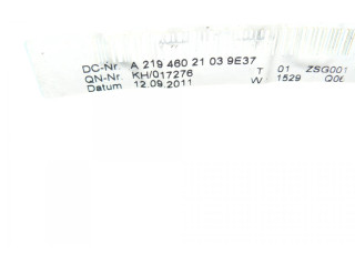 Volant Mercedes-Benz CLS C219 2004 A2194602103  