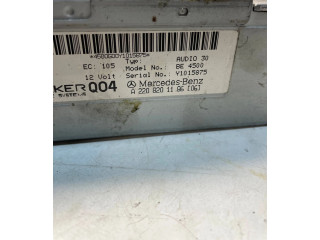 Турбина Радио/ проигрыватель CD/DVD / навигация Mercedes-Benz S W220  A2208201186, T028072V         
