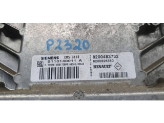 Блок управления двигателем Блок управления 8200483732, S110140011A   Renault Logan I