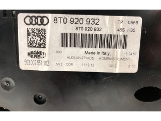 Přístrojová deska  Audi A5 8T 8F 2012 8T0920932  
