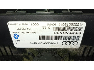 Блок управления климат-контролем 8P0820043P   Audi A3 S3 8P