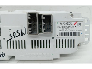 Блок управления климат-контролем 7820A806, 0070010   Mitsubishi ASX