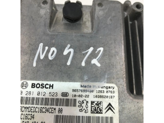 Řídící jednotka 9664843480, 0281012523   Peugeot 207 CC 2008
