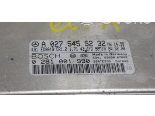 Řídící jednotka A0275455232, A0275455232   Mercedes-Benz A W168 1997