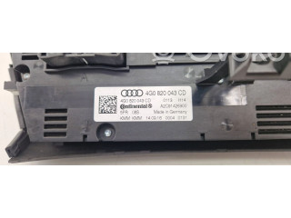 Блок управления климат-контролем 4G0820043CD, A2C91426900   Audi A6 S6 C7 4G
