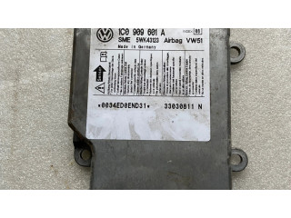 Блок подушек безопасности 1C0909601A, 5WK43123   Skoda Fabia Mk1 (6Y)