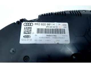 Панель приборов 8R0920981H   Audi Q5 SQ5       