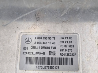 Řídící jednotka A6461505572, 6461505572   Mercedes-Benz E W211 2008