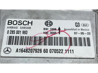 Блок подушек безопасности 0285001993, A1648207926   Mercedes-Benz ML W164