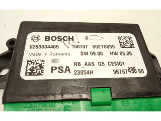 Řídící jednotka 9675749680, 0263004465   Peugeot 2008 I 2016