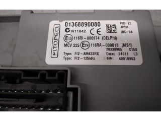 Pojistková skříňka Řídící jednotka BSM 01368890080, 28330965   Peugeot Bipper 2012