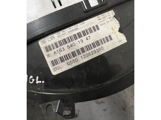 Přístrojová deska  Mercedes-Benz ML W163 2002 3329130030, A1635401947  
