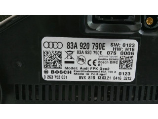 Панель приборов 83A920790E   Audi Q3 F3       