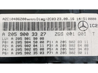 Přístrojová deska  Mercedes-Benz C W205 2017 A2059028411, A2059045000  