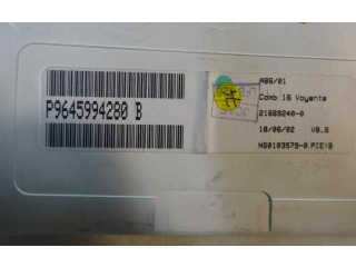 Přístrojová deska  Citroen C3 Pluriel 2002 9645994280B  