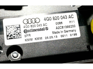 Блок управления климат-контролем 4G0820043AC, A2C81395200   Audi A6 S6 C7 4G