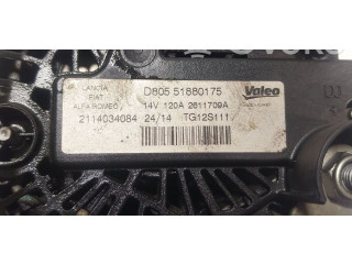 Генератор 51927505, D80551880175   Fiat 500L      