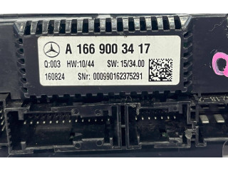 Блок управления климат-контролем A1669003417, 160824   MercedesBenz GLE (W166 - C292)
