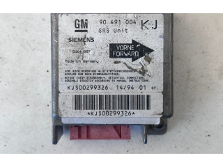 Блок подушек безопасности 90491004, 5WK4087   Opel Omega B1