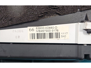 Přístrojová deska  Toyota Yaris 2007 83800-0D660-D, IMPRK1409445  