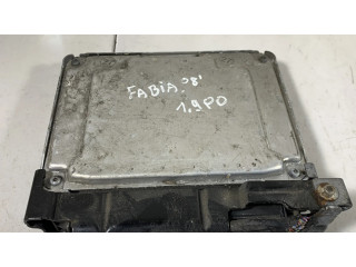 Блок управления двигателя 038906019NS   Skoda Fabia Mk2 (5J)