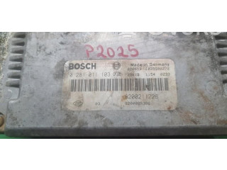 Блок управления двигателем Блок управления 0281011103, 8200211726.   Renault Espace I