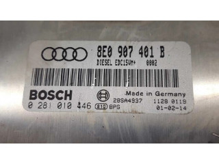 Блок управления двигателем Блок управления 8E0907401B, 028101P446   Audi A4 Allroad