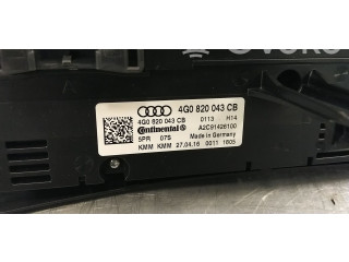 Блок управления климат-контролем 4G0820043CB   Audi A6 S6 C7 4G