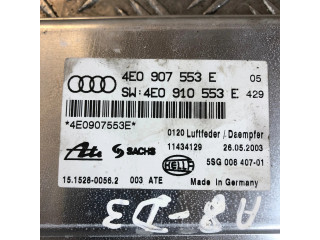 Блок управления двигателя 4E0907553E, 4E0910553E   Audi A8 S8 D3 4E