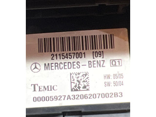   Pojistková skříňka 2115457001, 00005927A32   Mercedes-Benz CLS C219 2007