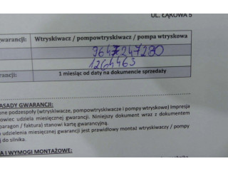 Vstřikovač 9647247280, IMPRK1264463   Peugeot 407     
