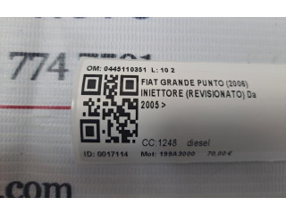 Форсунка 0445110351, 0445110351    Fiat Grande Punto   