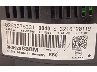 Панель приборов 3R0920830M, 3R0920830MX   Seat Exeo (3R)       