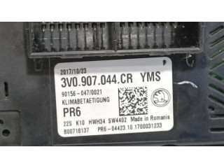 Блок управления климат-контролем 3V0907044CR, 901560470021   Skoda Superb B6 (3T)