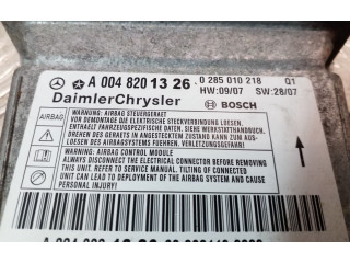 Блок подушек безопасности A0048201326, 0285010218   Mercedes-Benz S W221