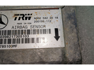 Блок подушек безопасности A0025422018   Mercedes-Benz ML W163