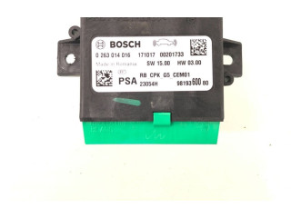 Vstřikovač 9819360080, 0263014016   Opel Grandland X    F12XHT(EB2ADTS) 