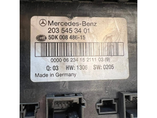 Блок предохранителей  A2035453401, 5DK00848615   Mercedes-Benz CLK A209 C209    