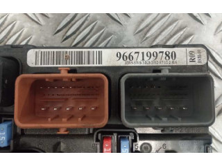 Pojistková skříňka Řídící jednotka BSM 9667199780   Citroen C3 Pluriel 2012