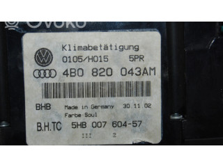 Блок управления климат-контролем 4B0820043AM   Audi A6 Allroad C5