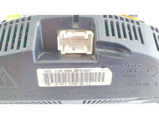 Панель приборов A2115403611   Mercedes-Benz E W211       