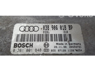 Блок управления двигателя 038906018bp, 028100184828sa3731   Audi A3 S3 8L