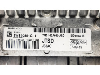 Блок управления двигателя 7M5112A650ASD, 5WS40551CT   Ford Focus