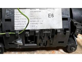 Блок управления климат-контролем A2118300285, B052801100   Mercedes-Benz E W211