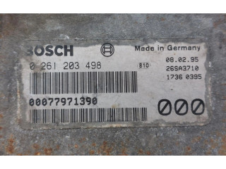 Блок управления двигателя 0261203498, 00077971390   Lancia Y10